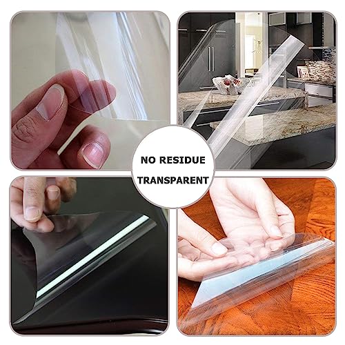 10 Pcs Furniture Protectors From Cats, Clear Self-Adhesive Cat Scratch Deterrent, Couch Protector 4 Pack X-Large (18"L 12"W) + 4 Pack Large (18"L 9"W) + 2 Pack (18"L 6"W) Cat Repellent For Furniture, #TOP2