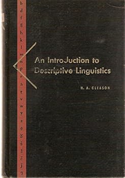 Hardcover An Introduction to Descriptive Linguisitcs First Edition 1955 Book