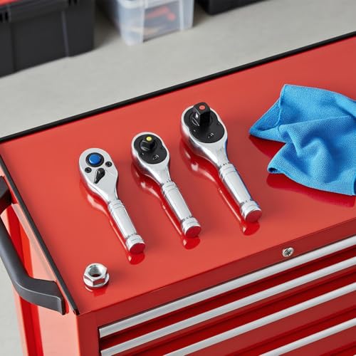 Clé acier chrome vanadium miniature réversible 72 dents pour espaces restreints - 7