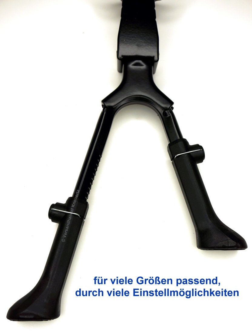 Fahrrad Ständer Zweibeinständer Doppelständer für 24, 26, 27 und 28 Zoll Sport & Freizeit