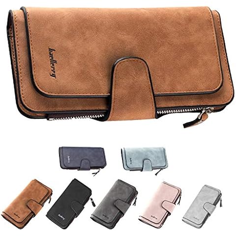 ZhengYue Cartera Larga para Mujer con Bloqueo RFID Cover