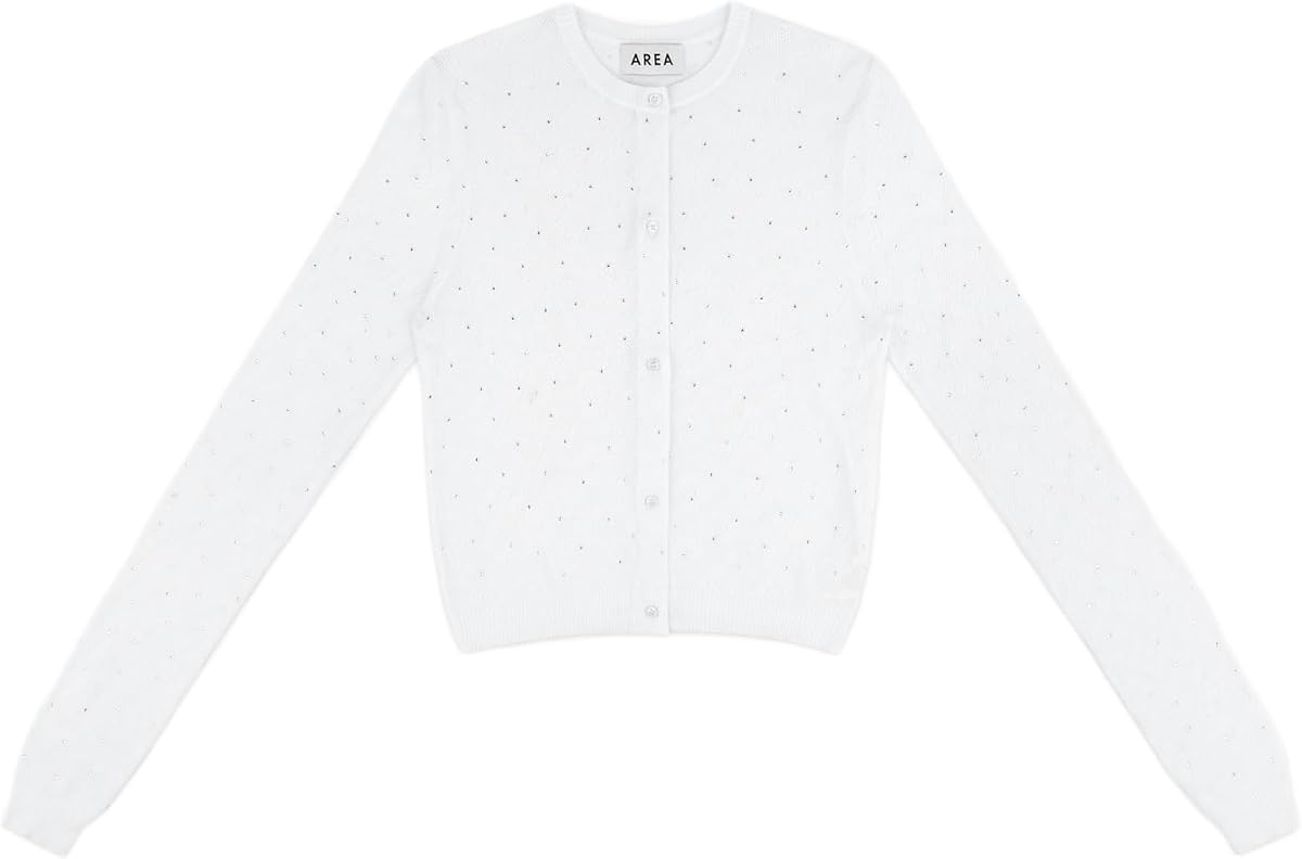 AREA, Girly Rib Knit Cardigan