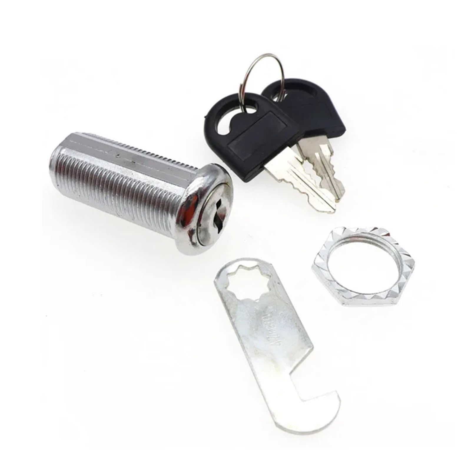 Kjbdqqh 40Mm Same Key Cam Lock Cam Cylinder Locks Door Cabinet Mailbox Drawer Cupboard Padlock Security With 2 Keys Furniture Hardware 10-40Mm For Cupboard(40Mm Same Key)