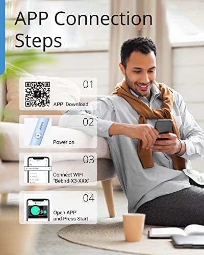 Bebird Ear Wax Removal Tool Kit, Ear Cleaner With 1080P Ear Camera, Smart Visual Earwax Removal Kit With 7 Pcs Ear Set For Daily Ear Pick, 6 Led Lights, 5 Ear Scoop Ear Tips Replacement, Blue #TOP6