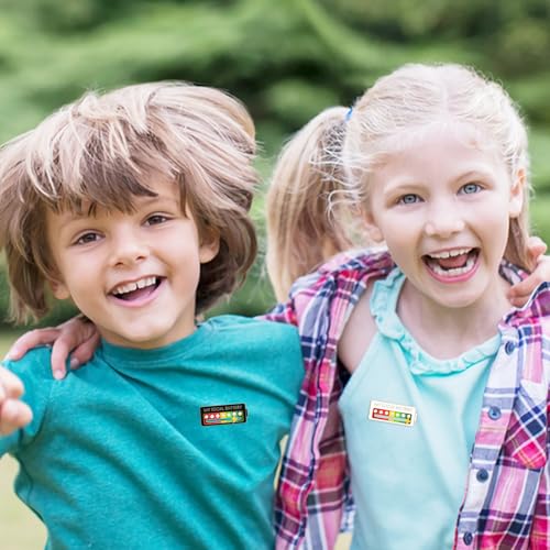 2Pcs Social Battery Slider Pin, Funny Social Battery Pin for 7 Days, My Social Battery Slider Pins for Work, Cute Expression Mood Pins for Introverts Interactive2