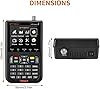 GT Media V8 Finder2 Satellite Finder Meter Digital Satellite Finder Meter Satellite Detection DVB-S2X Signal Receiver Decoder H.264 HD 3.5 Inch LCD 4000 mAh for Setting the Satellite Dish