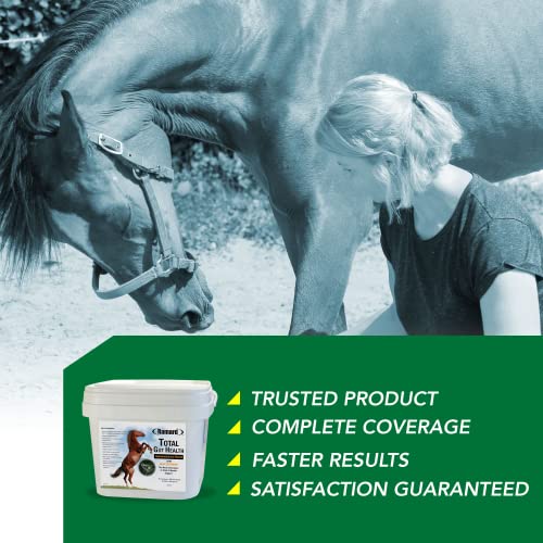 Ramard Total Gut Health for Horse - Digestive Aid Relief for Feed - Amplify Intestinal Health & Immune Function - Horse Maintenance Formula for Digestion - Natural Horse Supplies - (180 Day Supply)