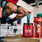 BSN CELLMASS 2.0 Post Workout Recovery with BCAA, Creatine, & Glutamine - Keto Friendly - Arctic Berry, (25 Servings) (1048058) - Image 4