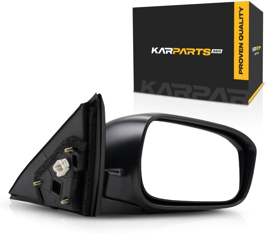 For Honda Accord 2003 2004 2005 2006 2007 Door Mirror Passenger Side | Power | Non-Heated | Gloss | Sedan | Replacement For 76200-SDA-A13ZA | HO1321152