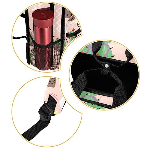 Sac à dos garçons ergonomique à motif cactus pour éviter le mal de dos - 2