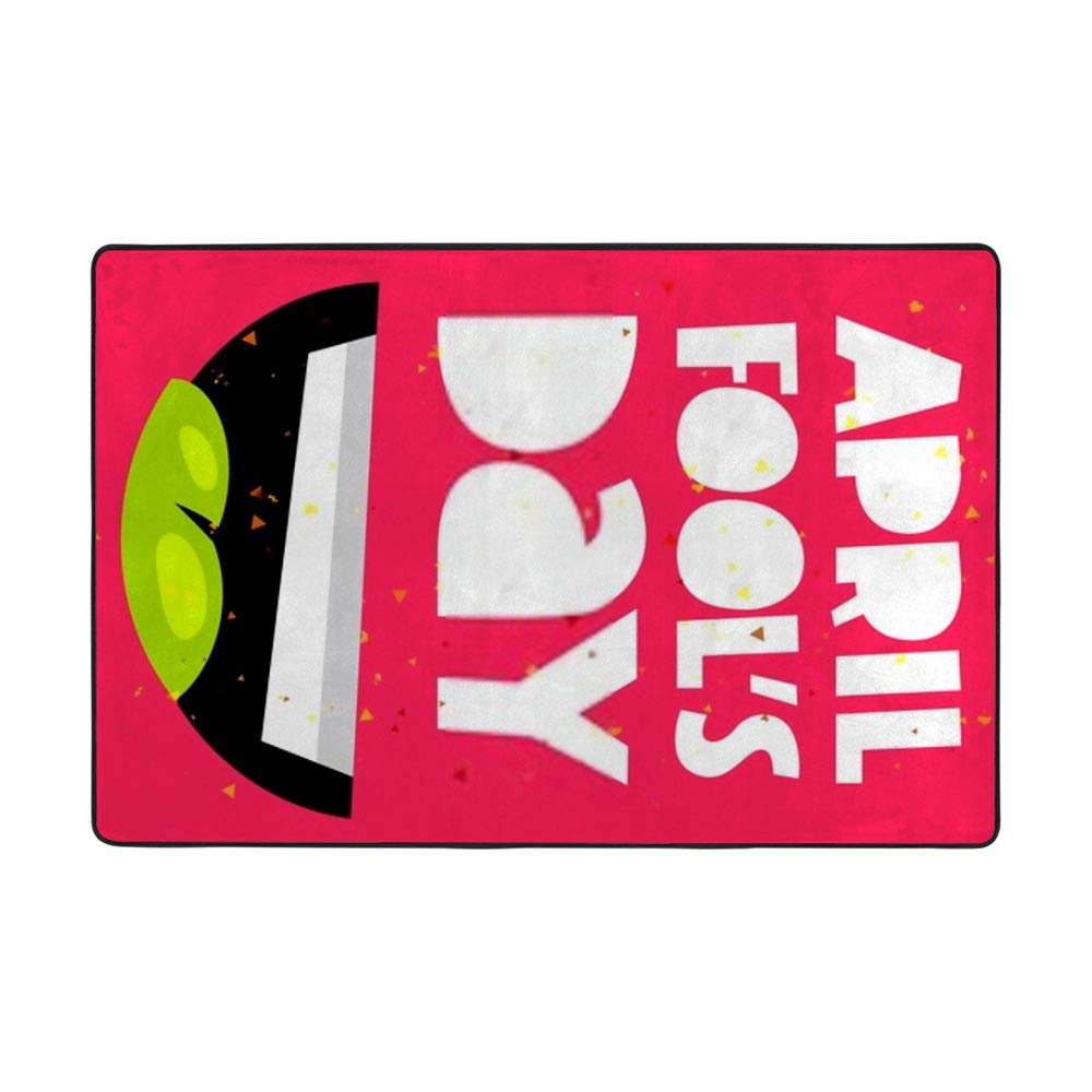 Tapis de surface grande taille CHEHONG en microfibre rouge pour salon et chambre