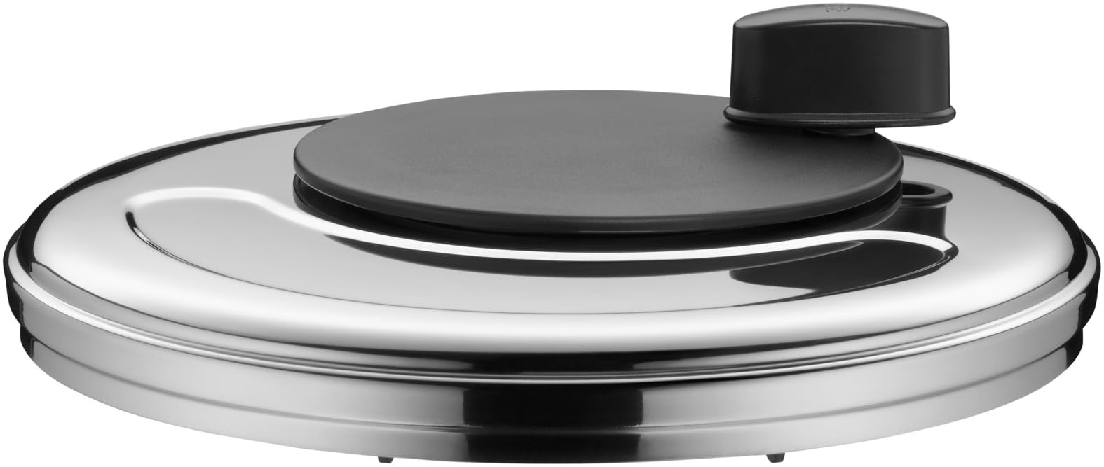 WMF Gourmet - Centrifugadora para Ensalada 25,4 cm, Acero Inoxidable Mate con Tapa, Apto para Lavavajillas