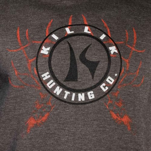 Killik Men's Hunting Co Casual Hoodie - Gray3