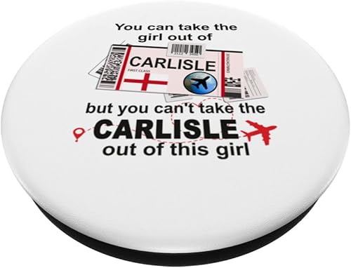 Miniatura 2 de Carlisle Girl - Carlisle Boarding Pass - Carlisle PopSockets Swappable PopGrip