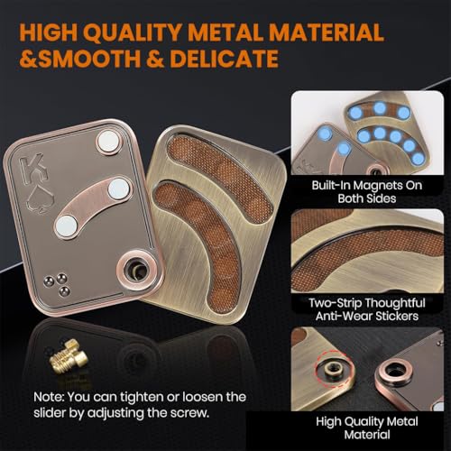 PATPAT Store PATPAT Metal Fidget Slider with Click Feedback - Image 5