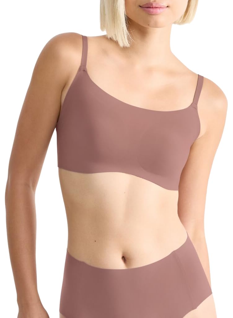 Sloggi Women's ZERO Feel 2.0 Ultra Bra, CACAO, L