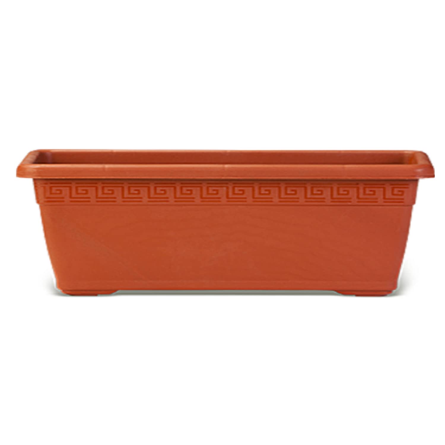 Hug A Plant | Big Teracotta Rectangle 60cm Plastic Window Planter for Home & Garden (60CM | 23.60 INCH, Pack of 1, Teracotta) (B0BBMKR147) Amazon Price History, Amazon Price Tracker