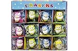 12 Radiergummis Eule Schnooridoo 12 Radiergummi Eulen Eraser Mitgebsel Kindergeburtstag Give Away