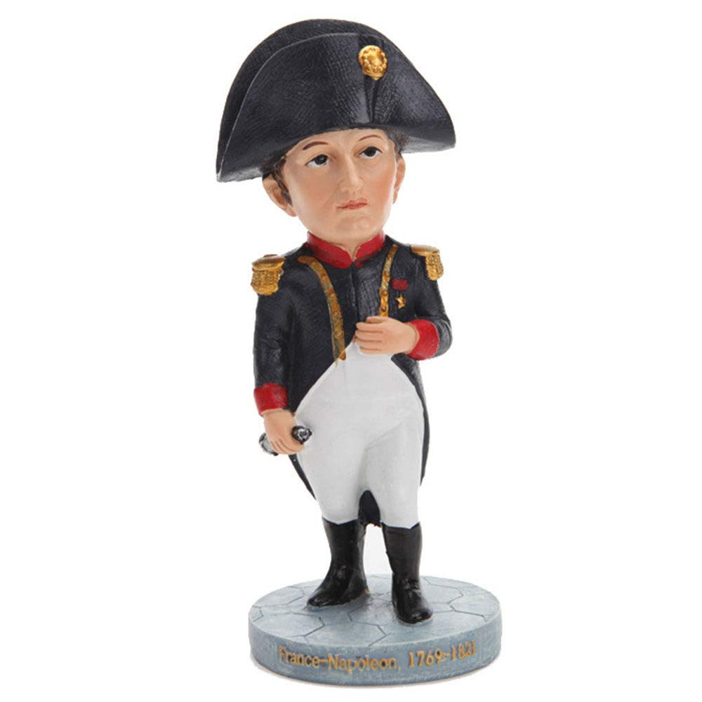 WHR-ZSP Figurine Resine,Celebrity Statue Napoleon Figurine,Children'S Hand-Painted Celebrity Resin Toy Decoration,Suitable For Car Decoration,Home Decoration