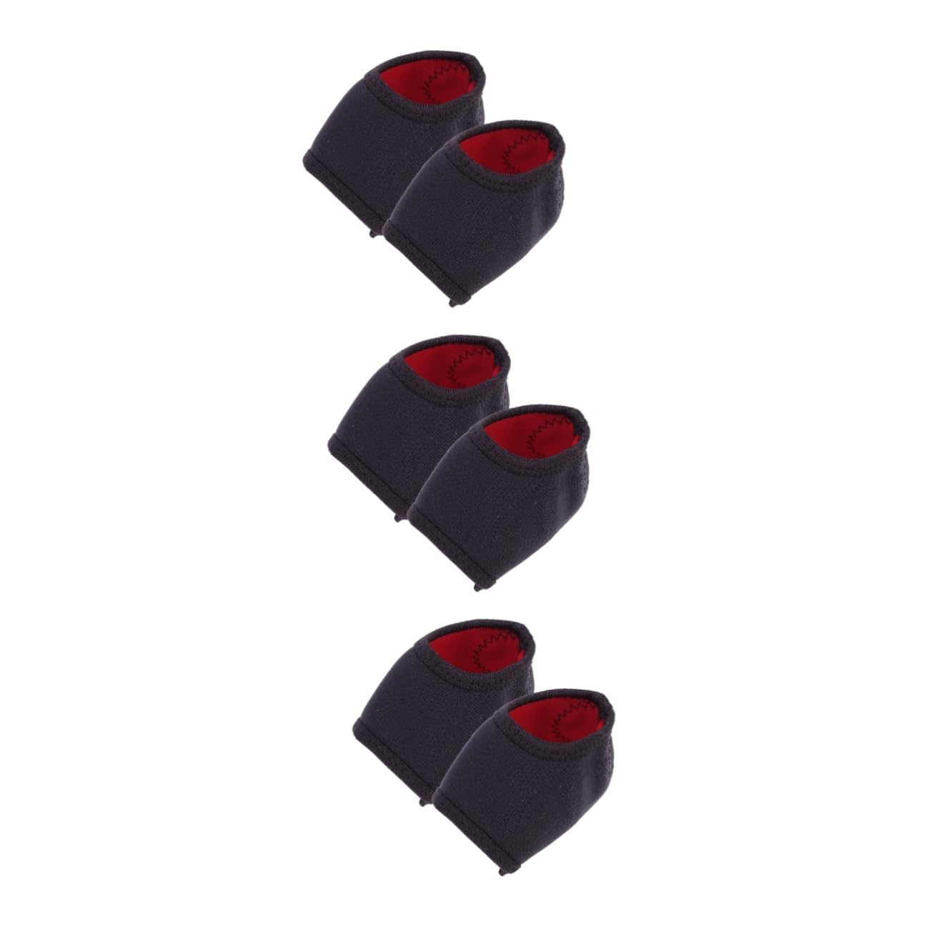 minkissy Pcs Moisturizing Heel Sleeves for Men Women Dry Cracked Feet Treatment Size Elastic Fit Comfortable for Walking Jogging