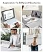 for Samsung Galaxy Tab S11 Ultra 14.6 inch Keyboard Case, 7 Colors Backlit, Multi-Gesture Smart Touchpad, Detachable Bluetooth Wireless Trackpad Keyboard Slim PU Stand Cover with Pencil Holder, Gray