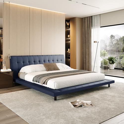 Image of Wakefit Somora King Size Non Storage Upholstered Bed