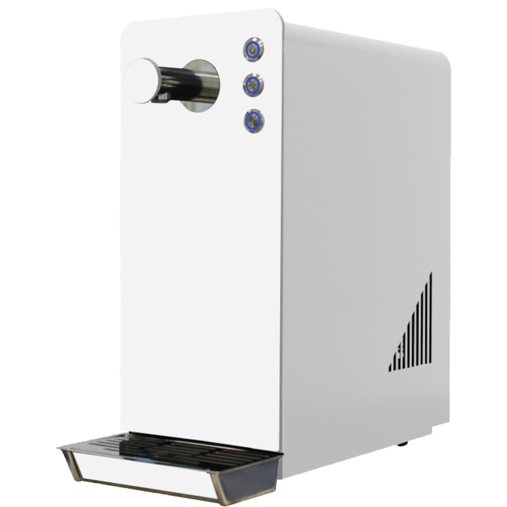 Wassersprudler BT-15 Tafelwasseranlage mit Kühlung Sprudelwasser Trinkwasser Wasserspender 15 L/h - Weiß
