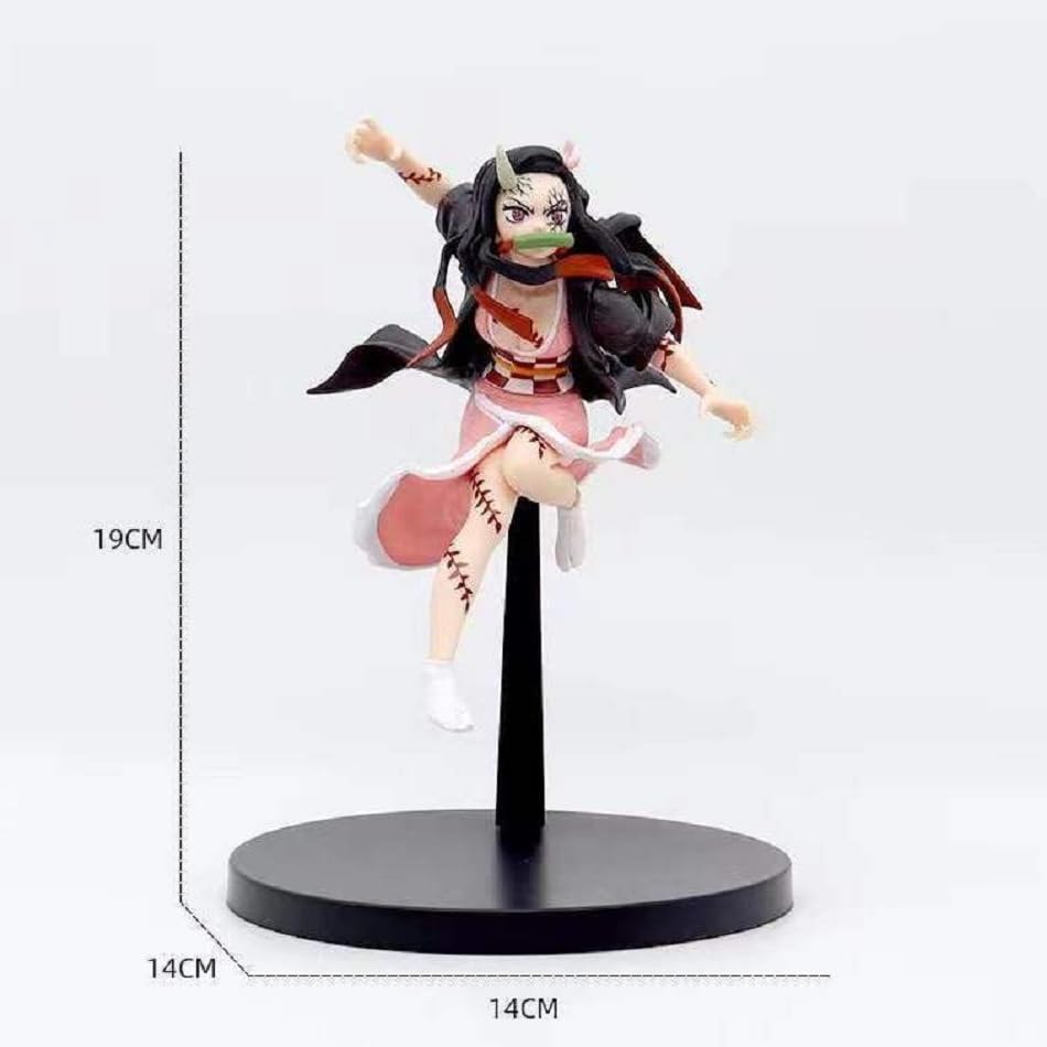 Image of FUNFOB Action Figure Height -19cm Collectible for Anime Fans PVC Multicolour | Nezu Air Fight