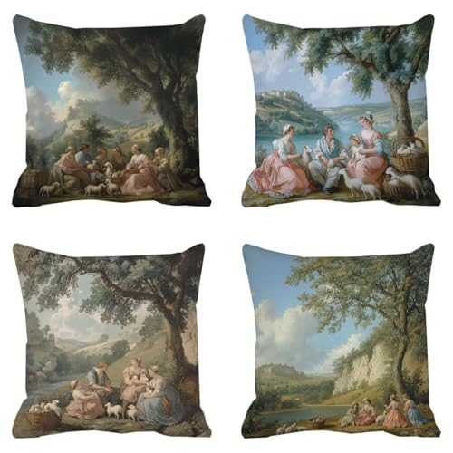 Taie oreiller coussin canape super doux avec impression recto verso résistante - 2