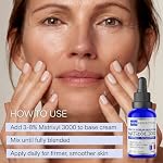 Skin Perfection Matrixyl 3000 Serum for Face Anti Aging - Face Serum for Women Anti Aging with Palmitoyl Tripeptide-1 Tetrapeptide 7 for Wrinkles & Fine Lines - Mix with Any Skincare Product - 0.5oz - Image 5
