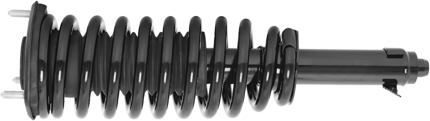 Detroit Axle - AWD Front Left Strut for 2009-2017 Lexus LS460 2008-2016 LS600h [Excludes Air Suspension], Complete Strut with Coil Spring Assembly Replacement