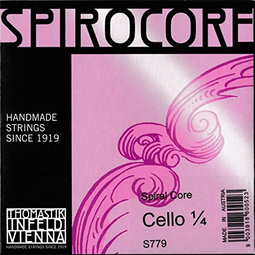 Amazon.co.jp: THOMASTIK SPIROCORE スピロコア チェロ弦セット 1/4