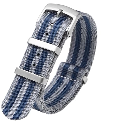 Image of Military Ballistic Nylon Watch Band Heavy Buckle 18mm 20mm 22mm 24mm Thick G10 Premium Nylon Watch Bands Smart Watch Replacement Band Strap for Men Women