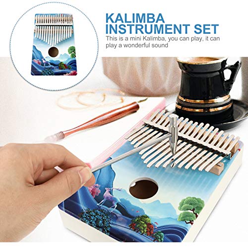 BIENKA 6 pièces 17 Touches Pouce Piano Bois Kalimba Doigt Piano Instrument Jouets éducatifs for Enfants Adultes Piano - Les Beatles, Paul McCartney, John Lennon, RIngo Starr, George Harrison BIENKA 6 pièces 17 Touches Pouce Piano Bois Kalimba Doigt Piano Instrument Jouets éducatifs for Enfants Adultes Piano – Image 5