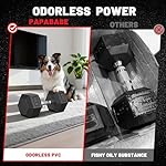 PAPABABE HEX Dumbbell Set 2.5-125lb, Rubber Encased Home Gym Dumbbells, Exercise & Fitness Weights Dumbbells for Women & Men, Hand Weight for Strength Training - Image 3