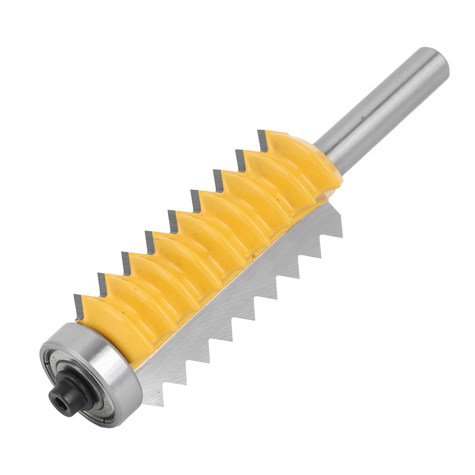 Socobeta Mèche de toupie Multi-Perles Fraise latérale Multi-Dents Fraisage du Bois(Multi-Tooth Tenon Knife 8X55)