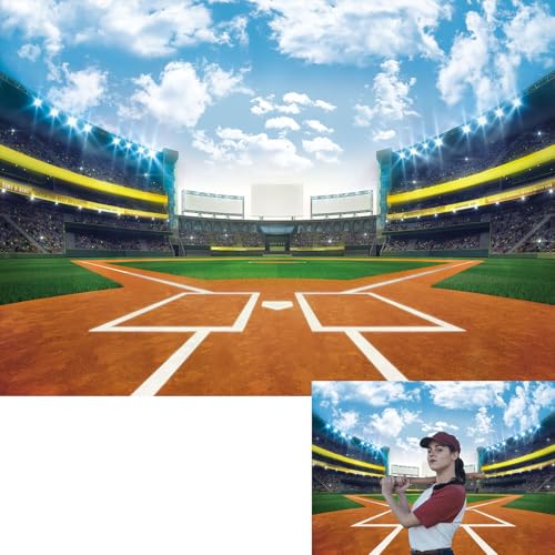 Baseball Backdrop Baseball Field Stadium Photography