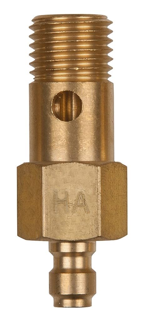 KS Tools 150.2656 Tornillo hueco M14x1,5 y conexión de manguera de 1/4"