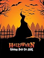 Halloween Coloring Book For Adult: Amazing Adult coloring hand drawn doodle style pumpkin, ghost, bat, autumn, shadows and more, fantasy coloring ... gift idea for Adult this Halloween Vol: 3 B08KJ66GTZ Book Cover