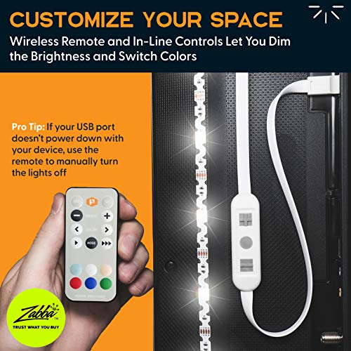 Power Practical LED Lights for TV in Living Room or Bedroom