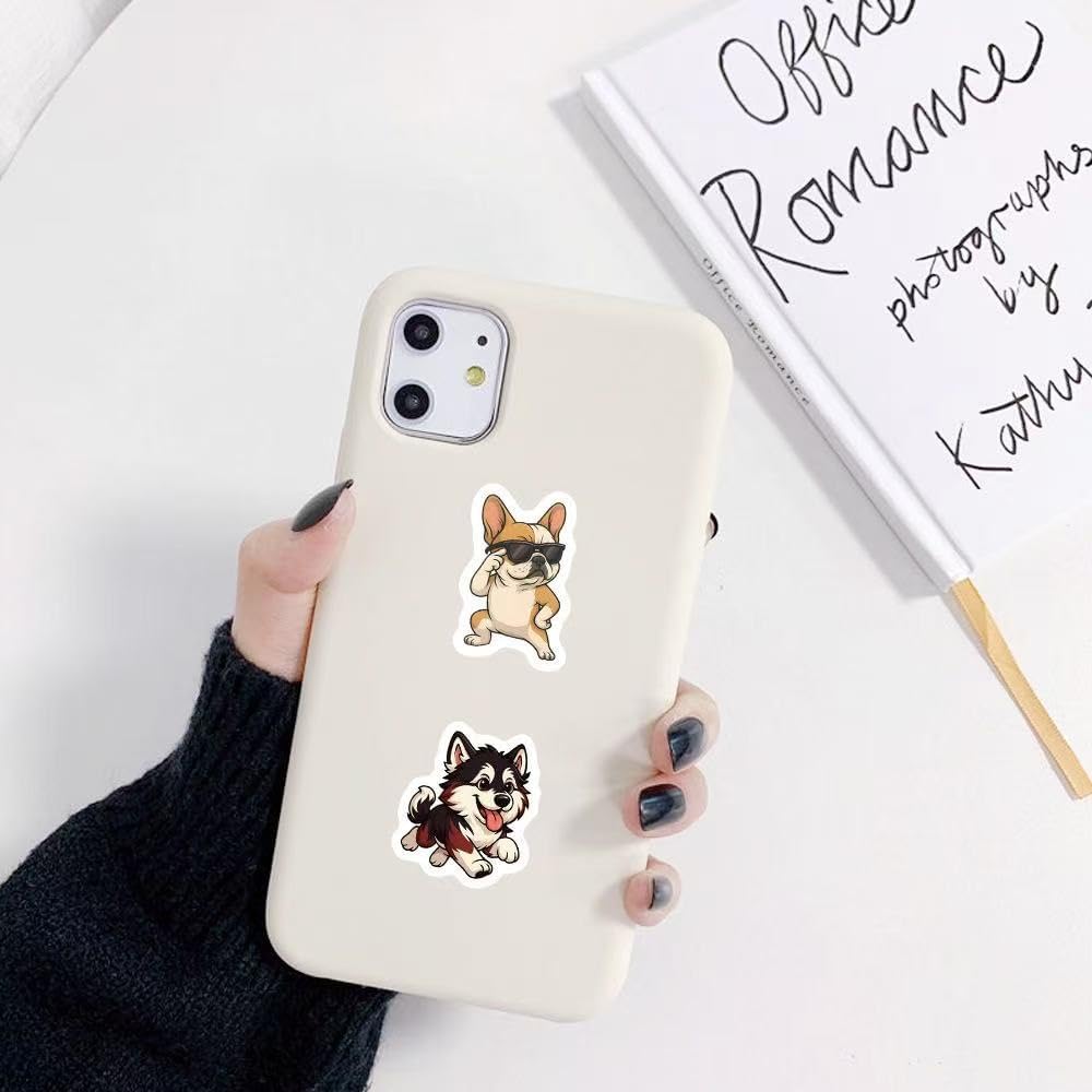 1000 Pcs Dogs Stickers Bulk 2 Roll 1 Inch,Funny Puppy Pet Stickers for Boys Girls.Cute Animal Sticker Pack for Book Water Bottles Laptop - Image 5