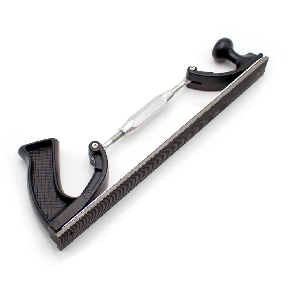 Ajustable de 14 Pulgadas, Soporte para Limas de Dientes Fresados, Pulidor de CarroceríA de Coche, Pulido Paneles de Metal, Herramientas de Archivo de Acero Curvado, Diente S