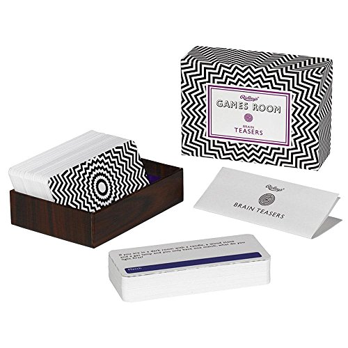 Ridley's Brain Teasers Quiz Card Guessing Game for Kids and Adults