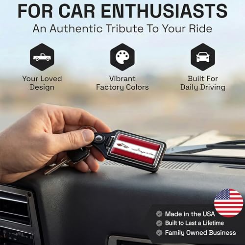 Image of Brotherhood Car Key Chain for Impala - Classic Models Keychain for Men and