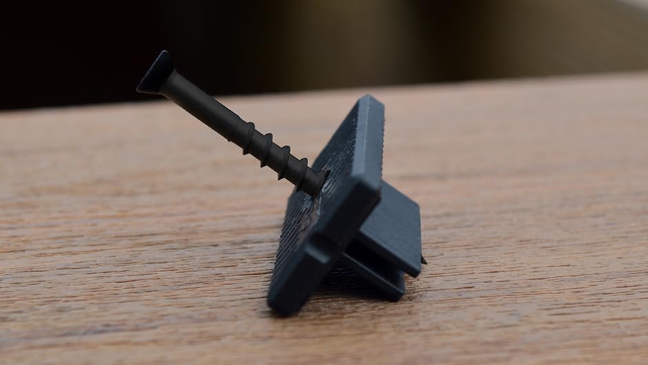 Fiberon Phantom Universal Hidden Fasteners (Screw) - 900 Count Bucket 500 sq. ft. (46.45 m sq.) Coverage