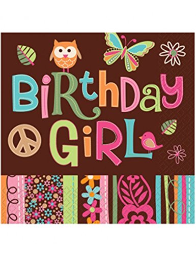 Hippie Chick Lunch Napkins (16 count)