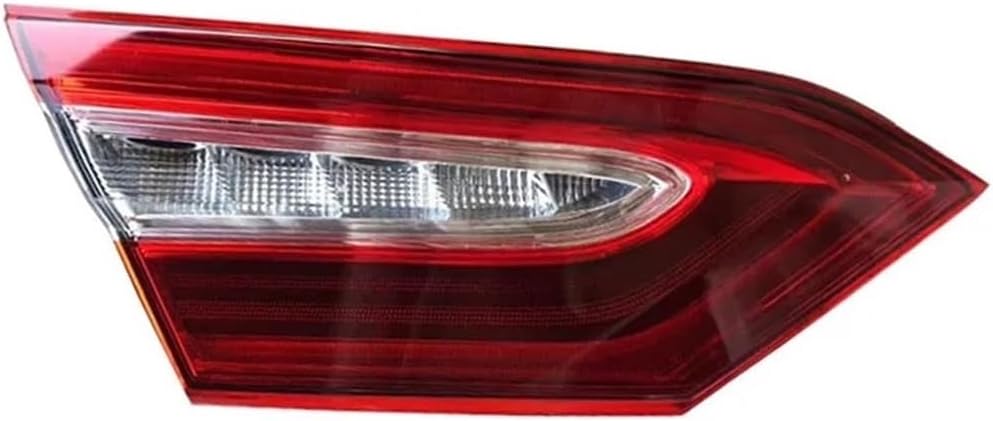 Inner Car Tail Lamp Rear Bumper Tail Light lamp DRL Reverse Brake Fog light Compatible For Toyota Camry 2018 2019 2020 Car Accessories(Grey Left,Halogen bulb)
