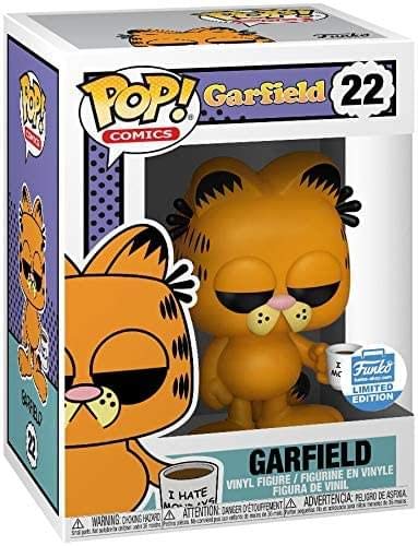 Amazon.com: Funko POP! Comics Garfield with I hate Mondays Mug #22
