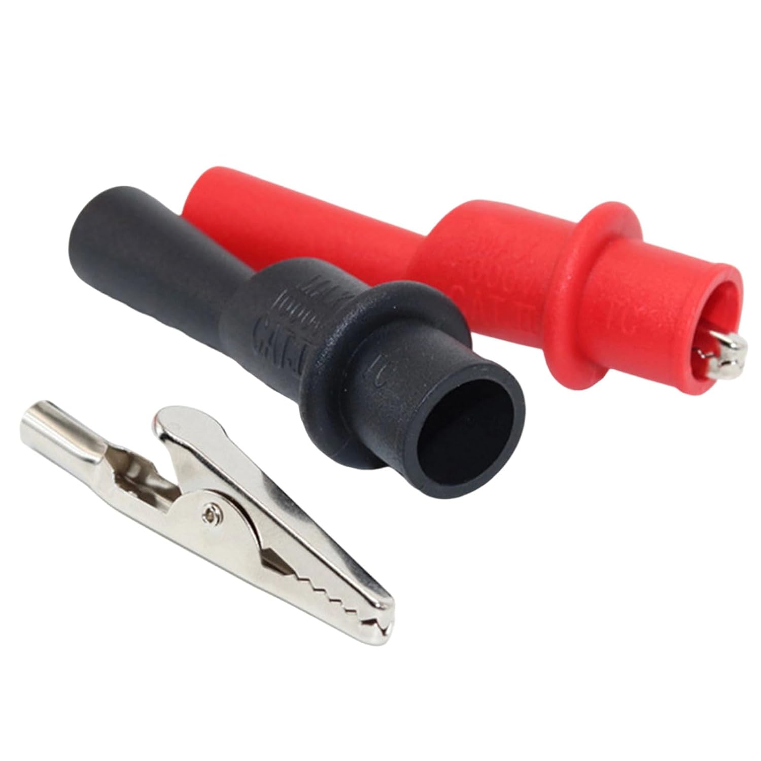 2Pcs Multimeter Testing Clamp Testing Clip Clamp Probe for Multimeter Tester Meter Probe Measurement Portable Circuit Maintenance Tool