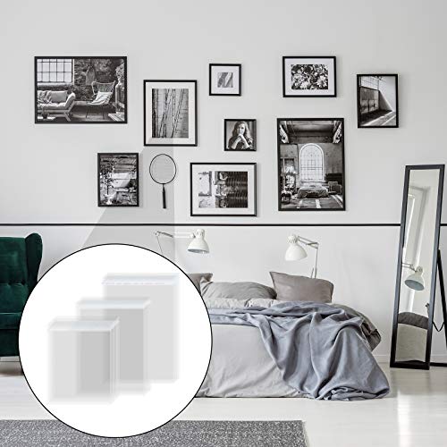 3 Mil Thick Crystal Clear Sleeves No Acid Storage Bags Transparent Sealing Bag For Art Photo Prints Framing Mats Mattes, 5 X 7 Inch, 8 X 10 Inch, 11 X 14 Inch (60 Pieces) #TOP6
